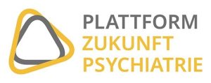 Da ist das Logo der Plattform Zukunft Psychiatrie.